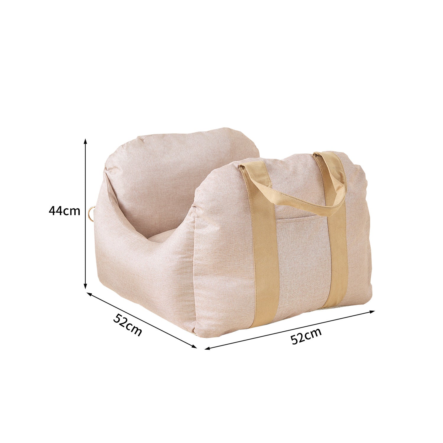 Pet Car Safety Seat and Carrying Bag