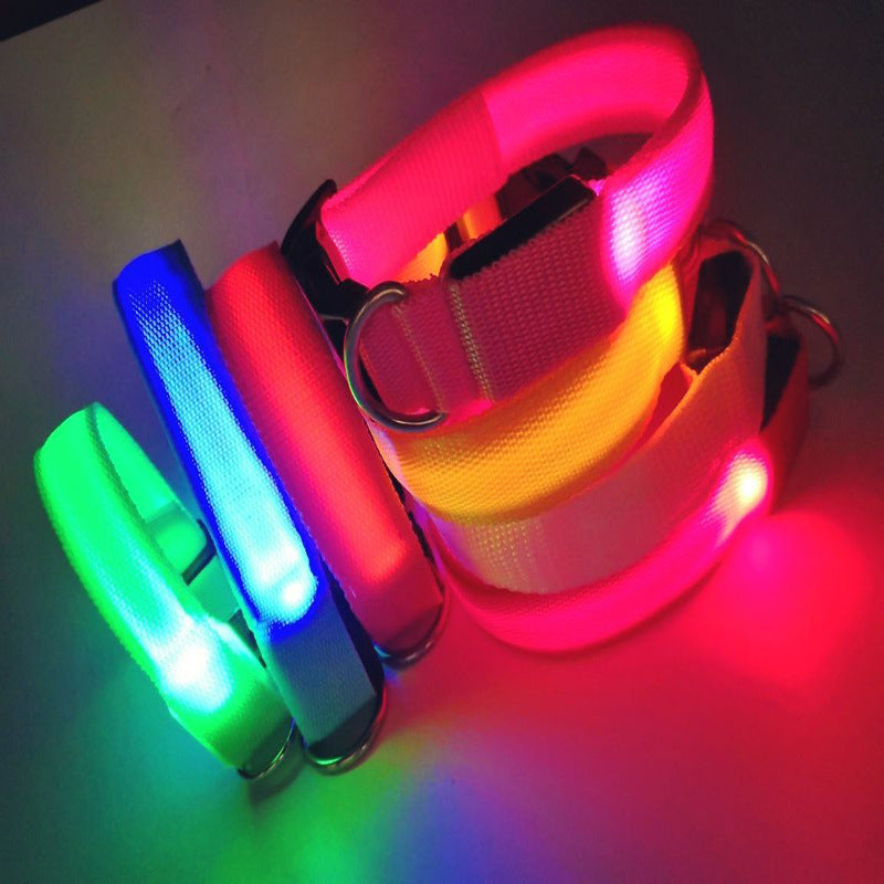 USB Rechargeable LED Pet Safety Collar