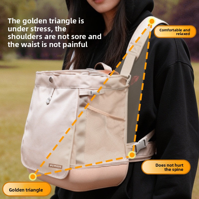 Lightweight Breathable Pet Carrier Chest Bag
