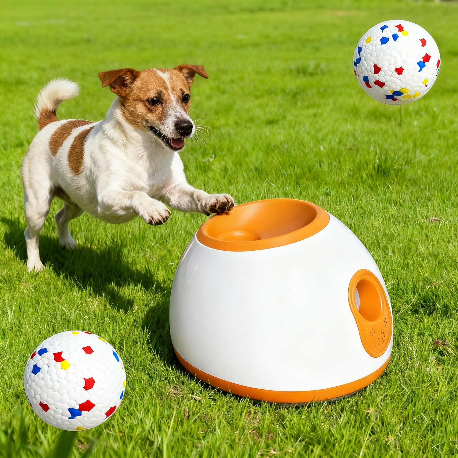 Dog Interactive Intelligent Ball-Throwing Machine