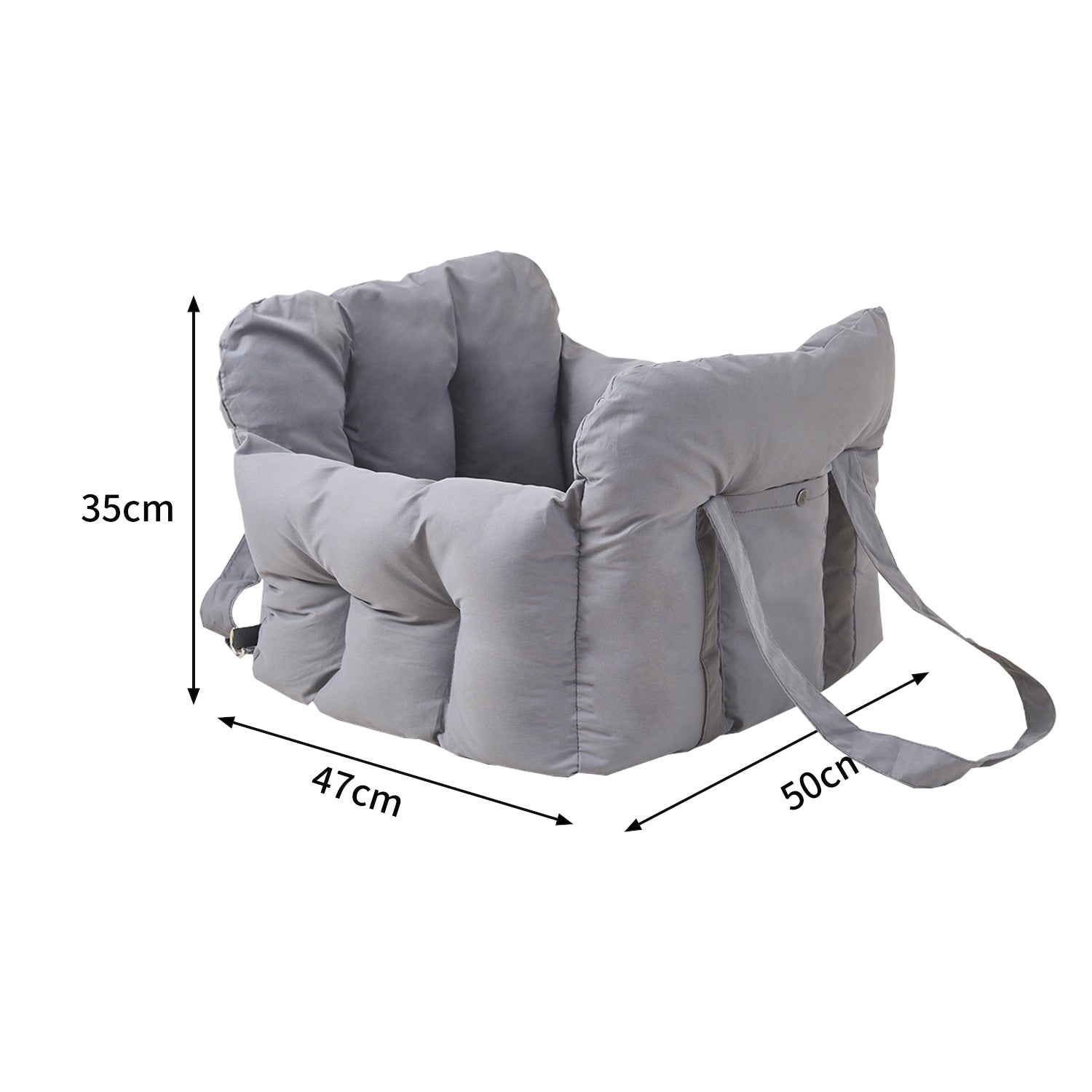 Pet Car Safety Seat and Carrying Bag