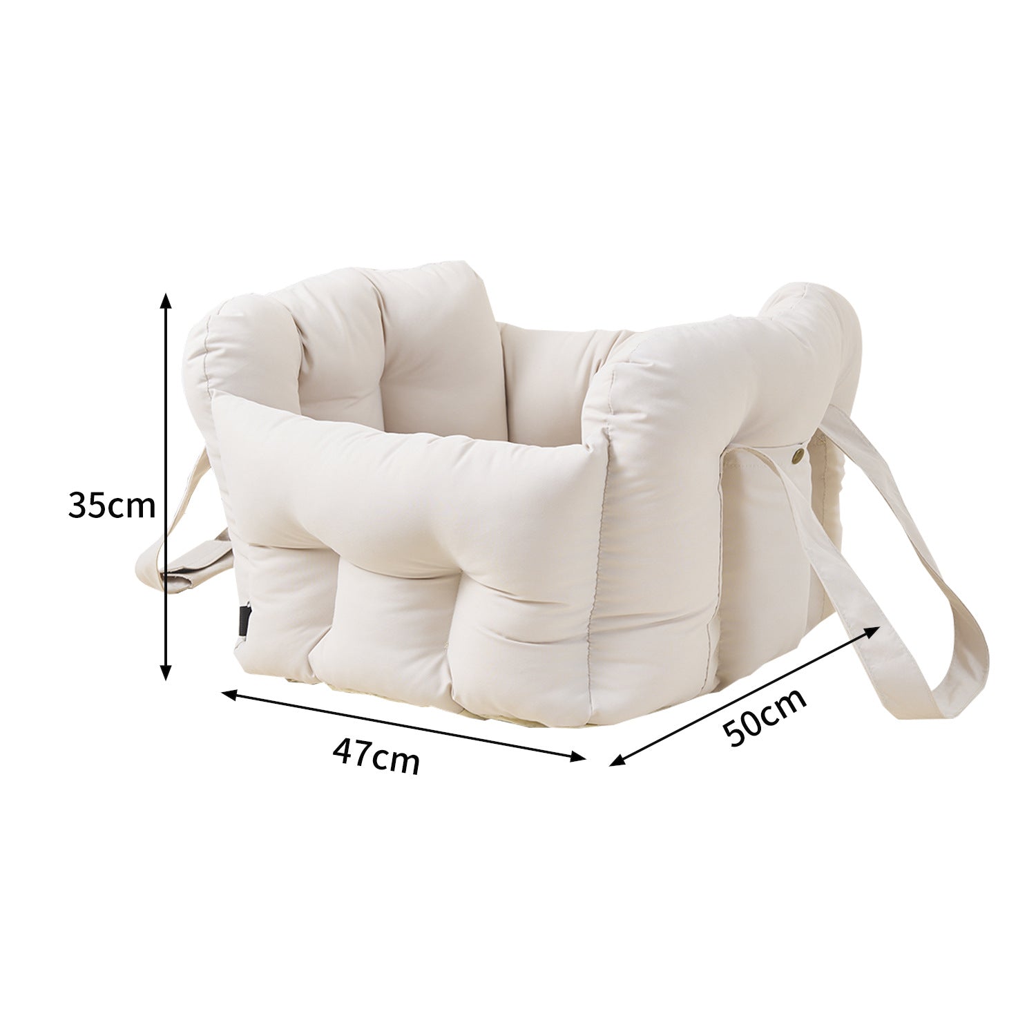 Pet Car Safety Seat and Carrying Bag