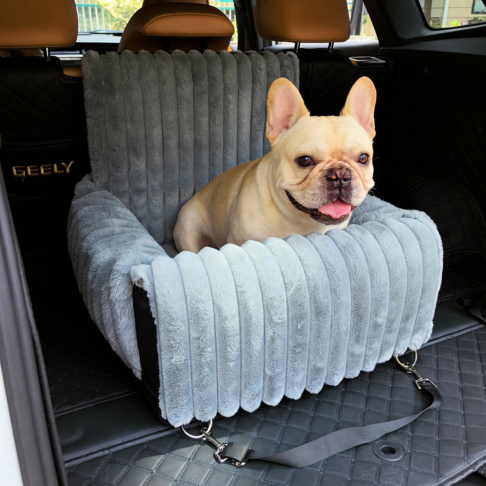 Pet car carrier bed