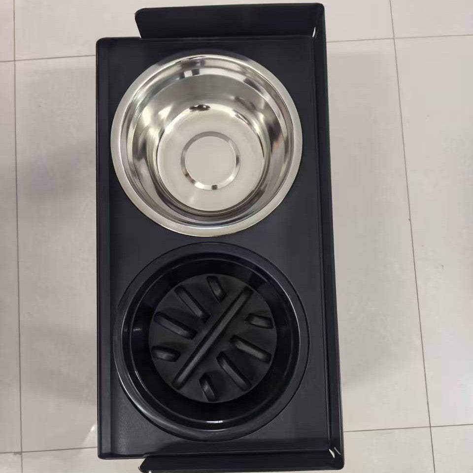 Adjustable Splash-Proof Pet Feeding Bowl
