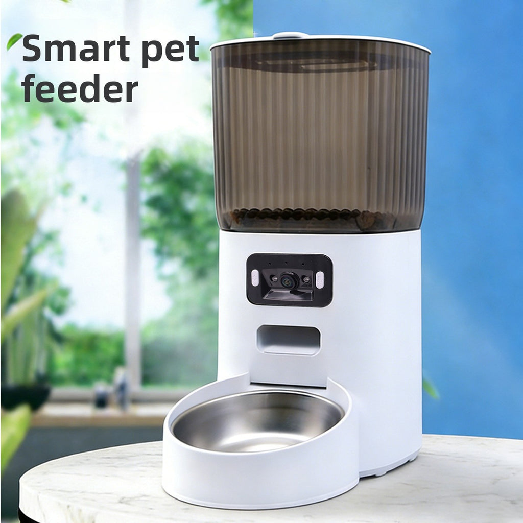 Smart Pet Feeder with App Control and Camera