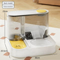Automatic Pet Feeder and Water Dispenser Combo