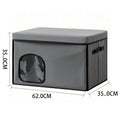 Enclosed Pet Cooling Bed with Ice Compartment