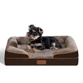 Removable Washable Memory Foam Pet Sofa Bed for Medium Large Dogs