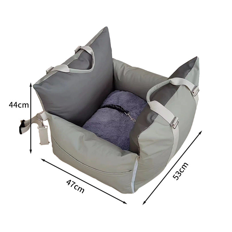 Pet Car Safety Seat and Carrying Bag
