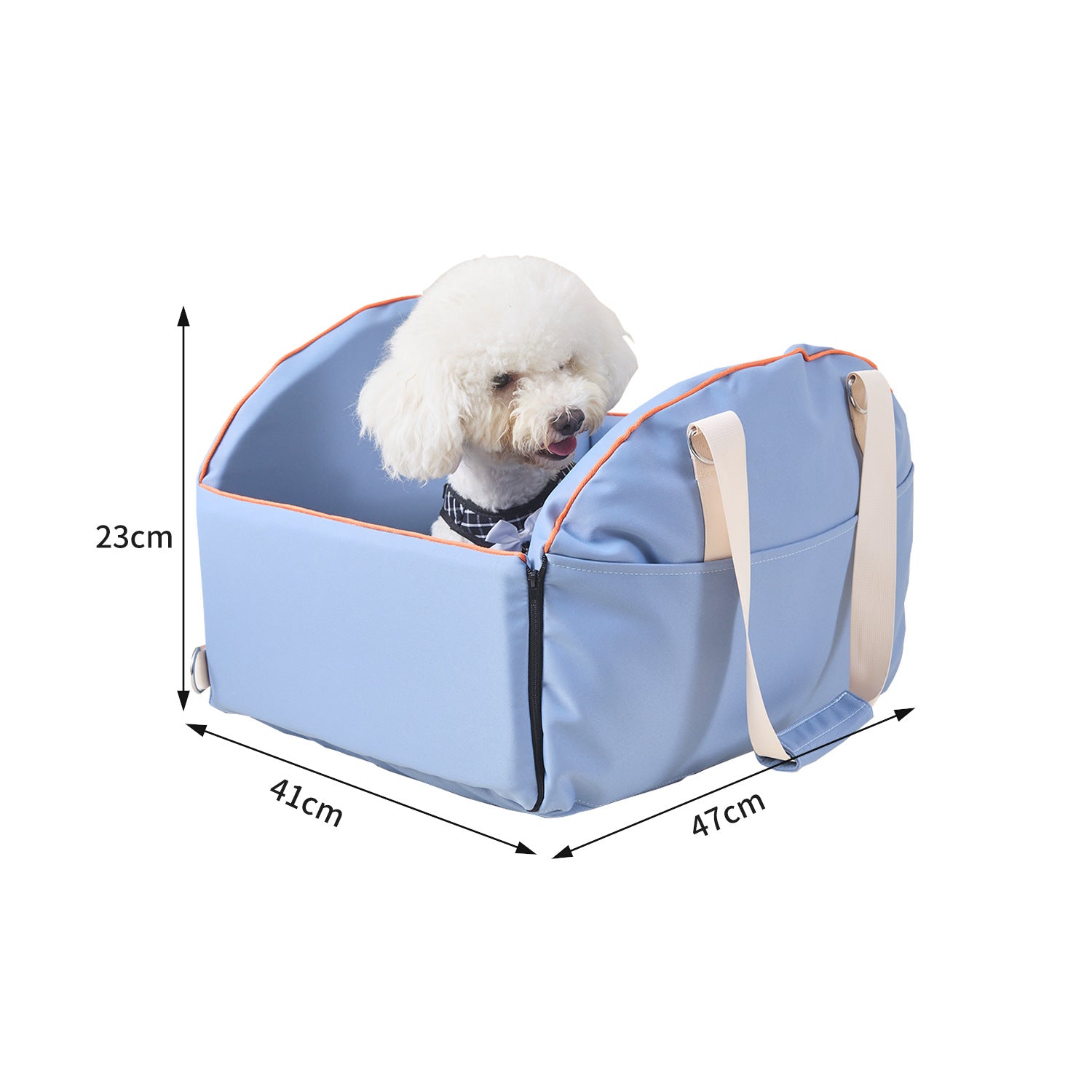 Pet Car Safety Seat and Carrying Bag