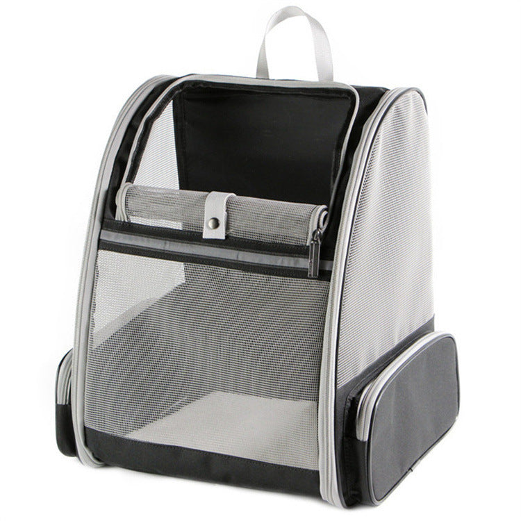 Foldable Dual Shoulder Pet Carrier Bag