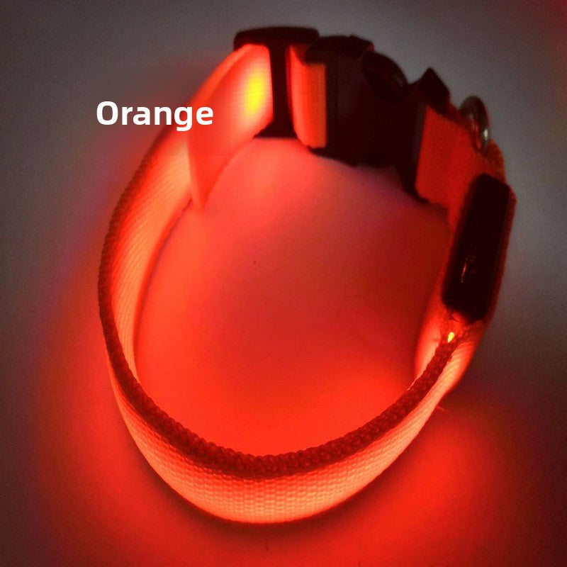 USB Rechargeable LED Pet Safety Collar