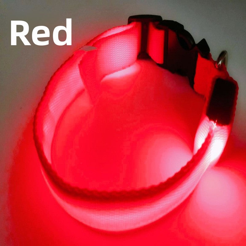 USB Rechargeable LED Pet Safety Collar