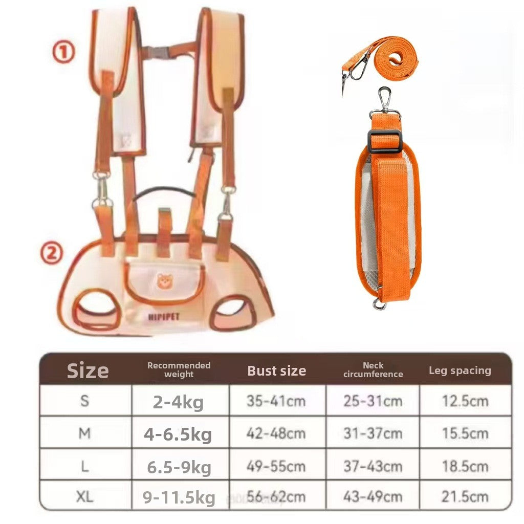 Convertible Pet Carrier Backpack with Leash Attachment