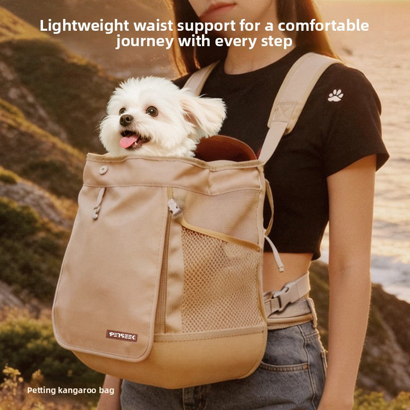 Lightweight Breathable Pet Carrier Chest Bag