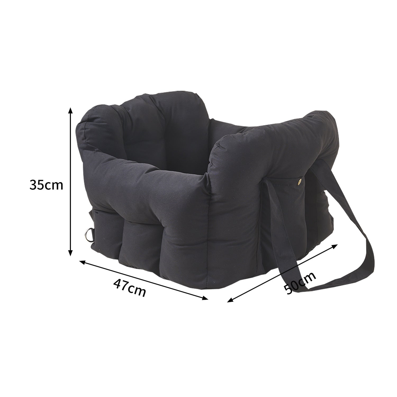 Pet Car Safety Seat and Carrying Bag