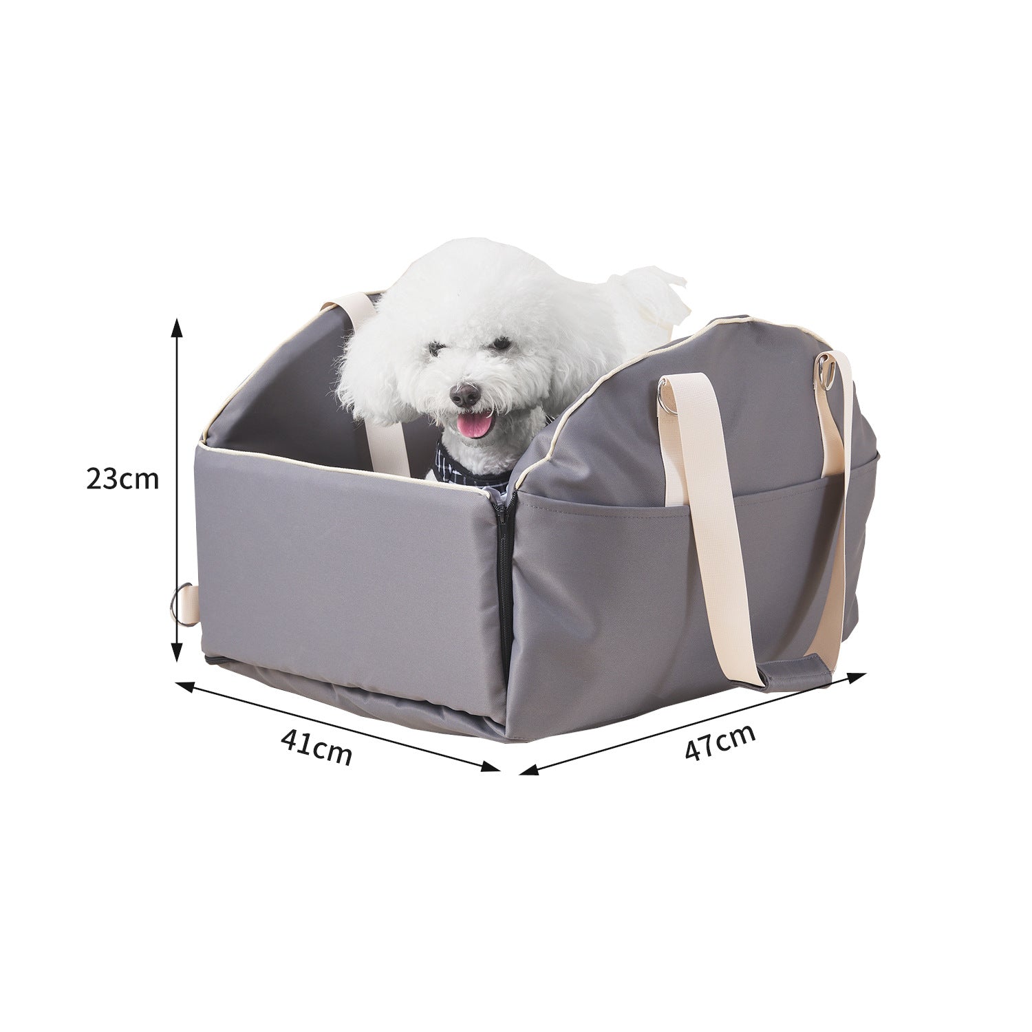 Pet Car Safety Seat and Carrying Bag