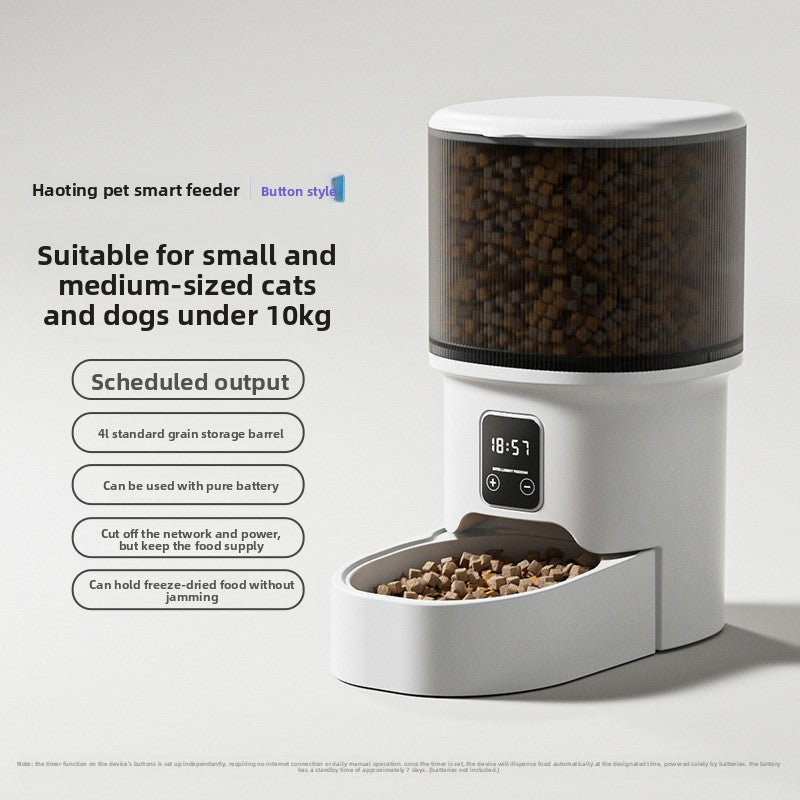 Automatic Smart Pet Feeder with WiFi Camera